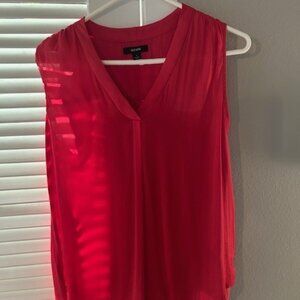 Alfani sleeveless blouse size Small